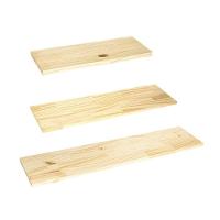 Prateleira Invisível Multiuso De Madeira Pinus Para Parede - Stolf 105cm - 1