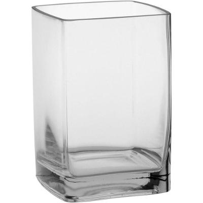 Square Vaso 21X15X15Cm Vidro Transp