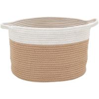 Allegra Cesta Tecido Branco 3Pç - 5