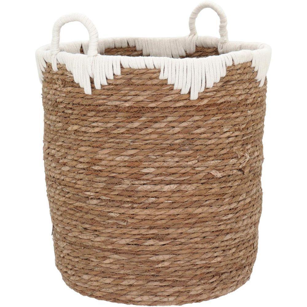 Cesta Fibra Natural 3Pç - 5