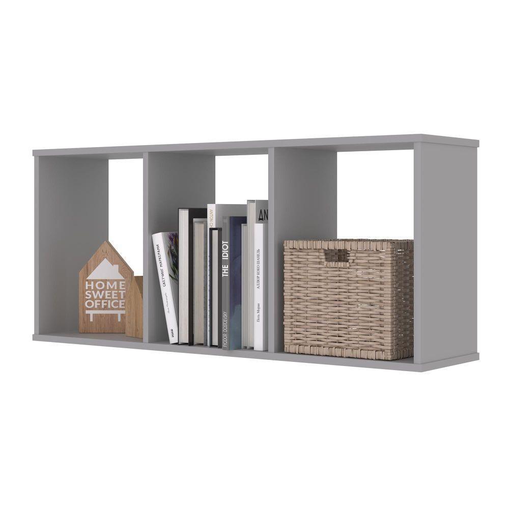 Kit De 3 Nichos Aras Cinza - 1