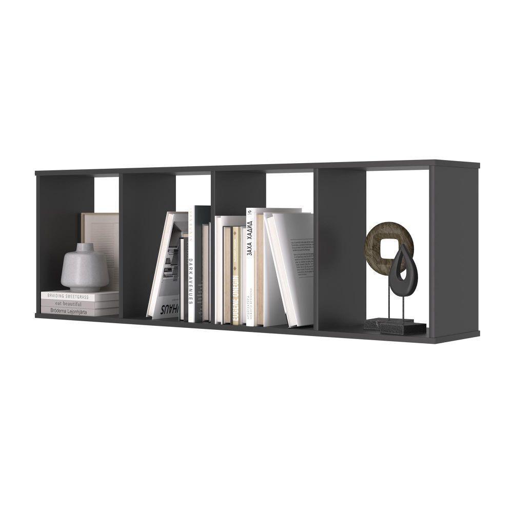 Kit De 4 Nichos Virgina Preto Onix - 1