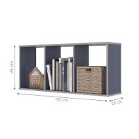 Kit De 3 Nichos Aras Azul - 2