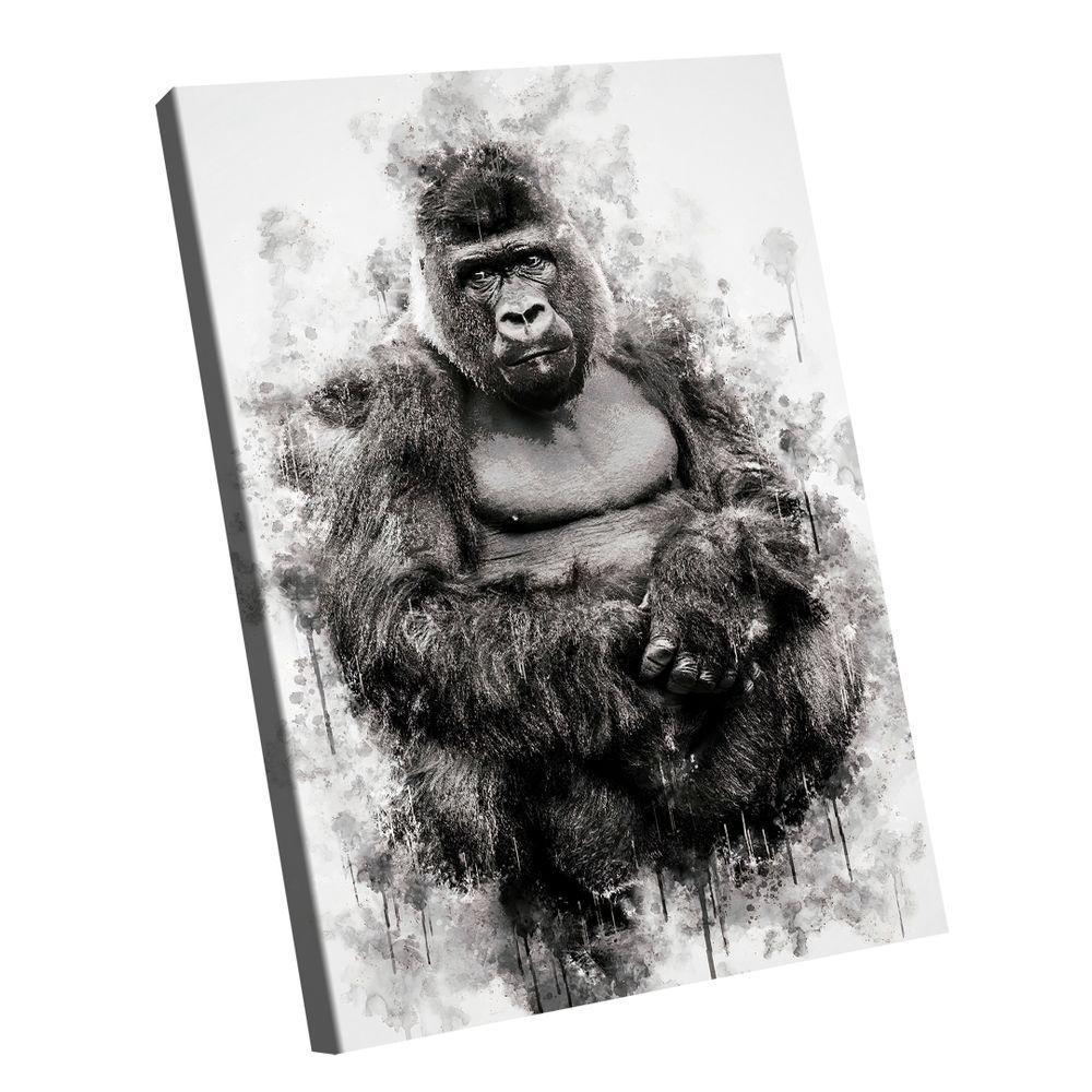 Quadro Gorila -- Br Artes - 1