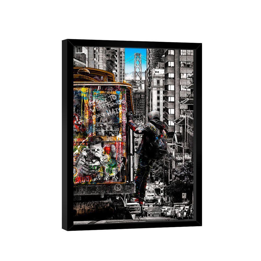 Quadro Arte Do Bondinho -- Br Artes - 1