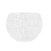 Vaso De Vidro Decoração Redondo 9cm Charm - 1