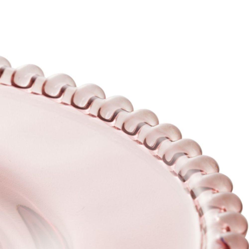 Sousplat Cristal Pearl Roxo Wolff 32 Cm - 2