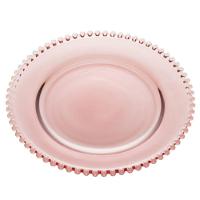 Sousplat Cristal Pearl Roxo Wolff 32 Cm - 1