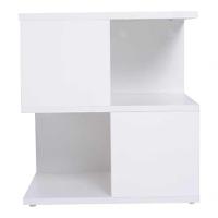 Estante Mesa Nicho Duplo Vazado 100% Mdf Quarto Sala - 2