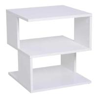 Estante Mesa Nicho Duplo Vazado 100% Mdf Quarto Sala - 5