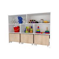 Estante De Nichos Com Baús Organizadores Natan 100% Mdf - 7