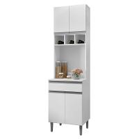 Paneleiro Torre Quente Andréia 04 Portas Branco - 1