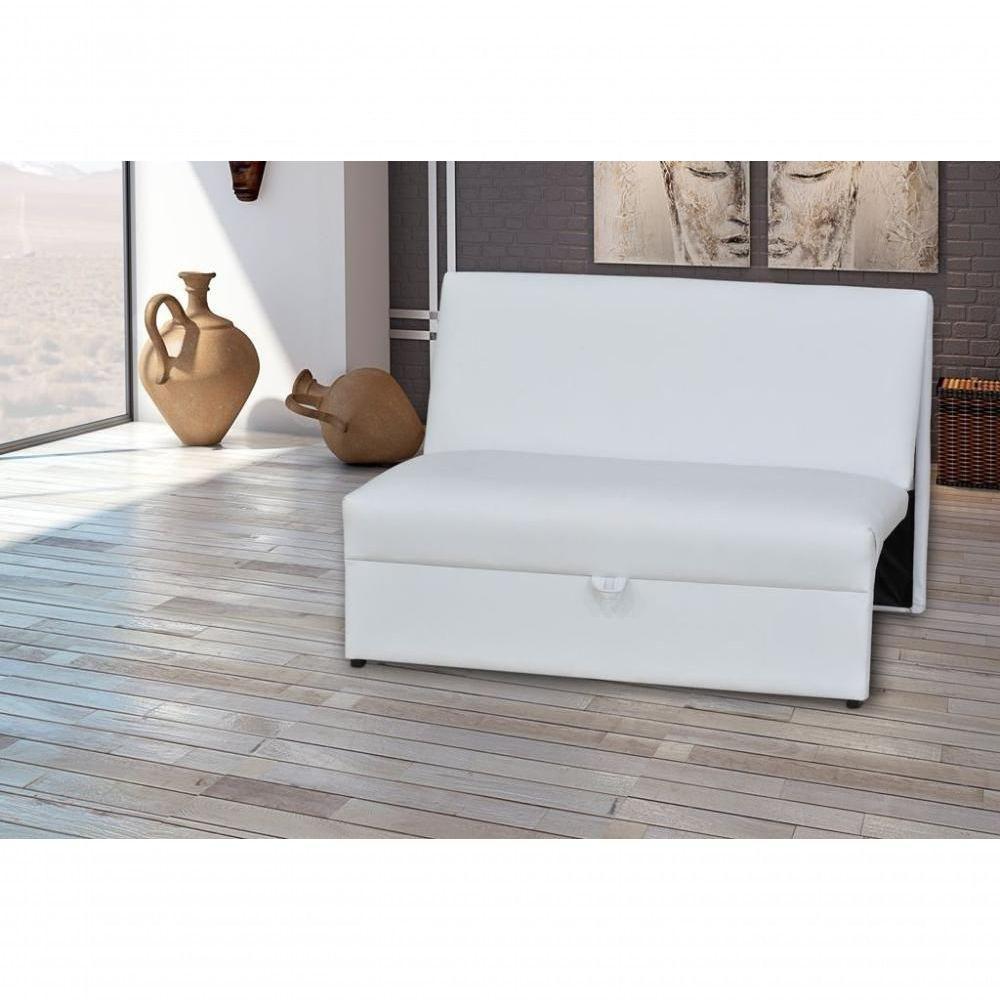 Sofá Cama Malu - Branco Corino - 1