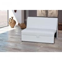 Sofá Cama Malu - Branco Corino - 1