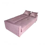 Sofá Cama Casal Reclinável Com Baú Pamela - Turkey Rose