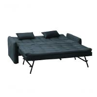 Sofá Cama Reclinável Com Cama Auxiliar Chumbo Light