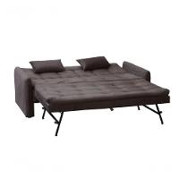 Sofá Cama Reclinável Com Cama Auxiliar New Chumbo Light