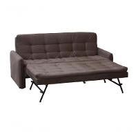 Sofá Cama Reclinável Com Cama Auxiliar New Chumbo Light - 5