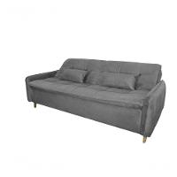 Sofá Cama Casal Reclinável Donna - Cinza Light - 4