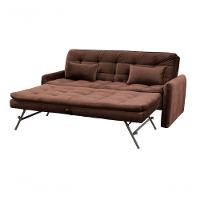 Sofá Cama Reclinável Com Cama Auxiliar Madalena - Marrom - 5