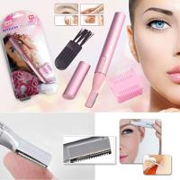 Aparador Depilador Pelos Nariz Sobrancelhas Orelhas Caneta Rosa - 1