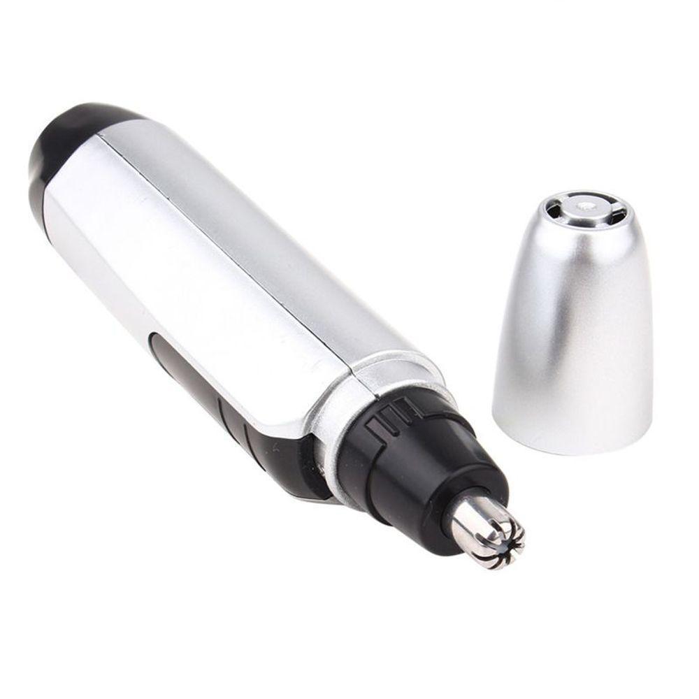 Depilador Aparador De Pelos Nariz E Orelha Preto/prata - 3