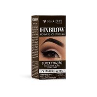 Bella Femme Henna Sobrancelhas Castanho Escuro Fixbrow Pigmentada Bf10098c - 3