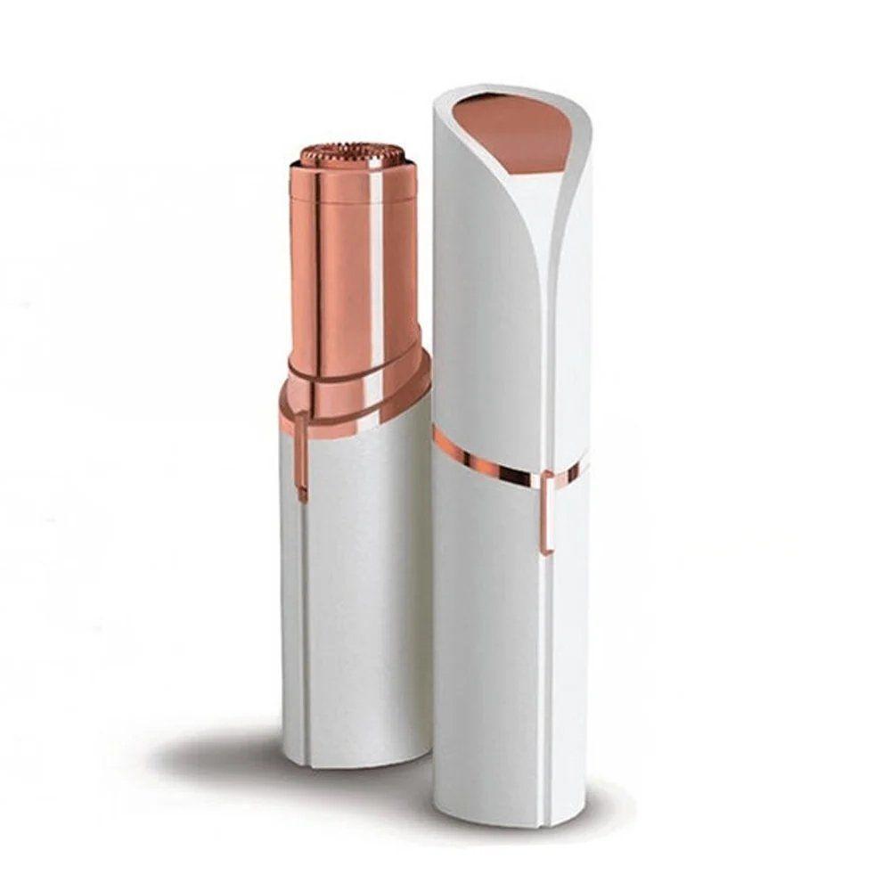 Depilador Eletrico Feminino Batom Recarregavel Bateria Removedor Luz Baton Usb - 1