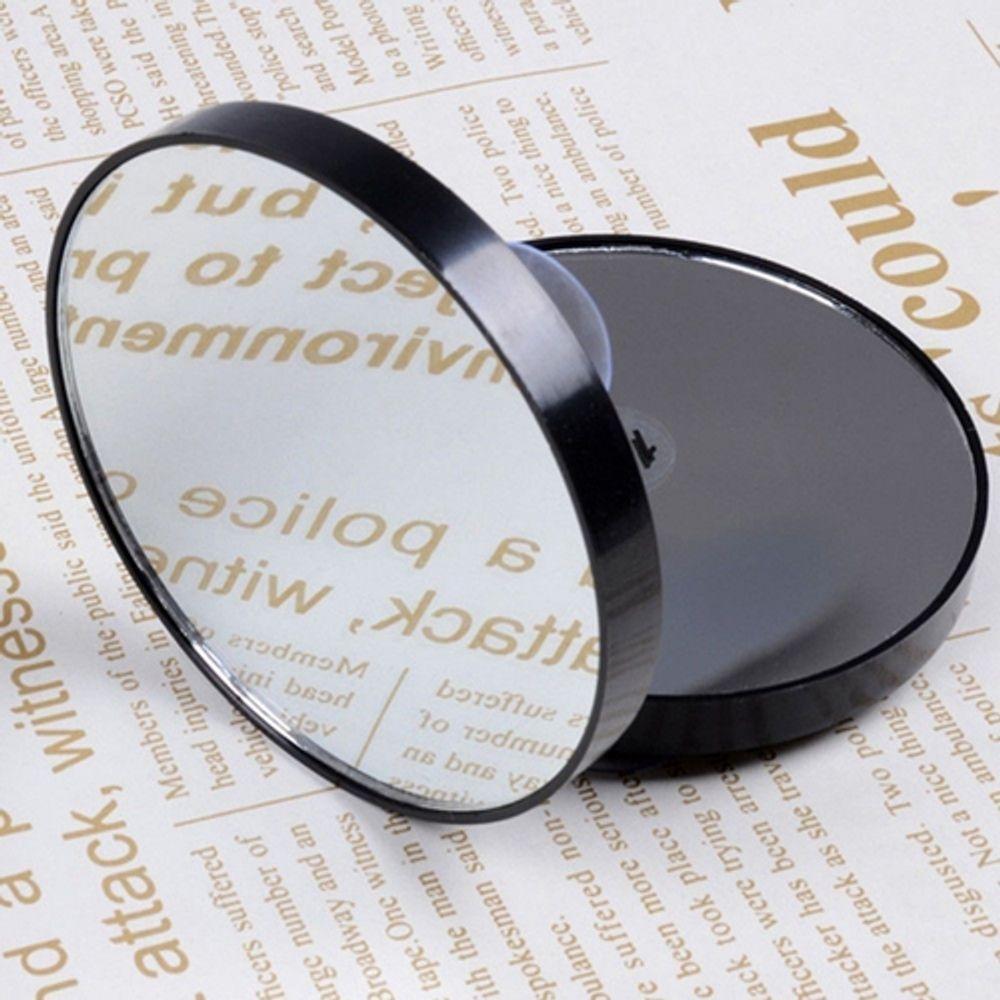 Espelho De Aumento 10X Com Ventosas Para Fixar Na Parede 13Cm - 2