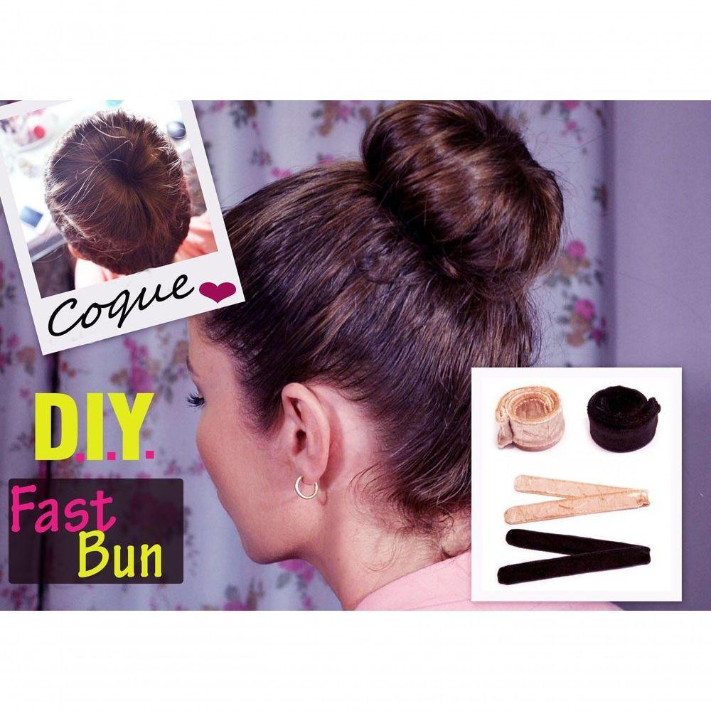 Fastbun - Acessório Para Fazer Coque - Dourado - 2