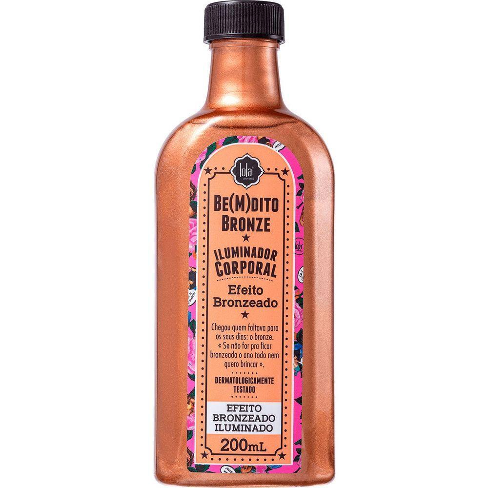 Iluminador Corporal Lola Cosmetics Be(M)Dito Bronze 200Ml - 1