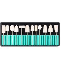 Kit 12 Brocas Profissionais Lixas Lixadeiras Elétrica Unhas - 2