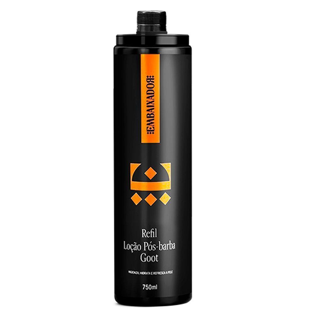 Kit 06 Loção Pós Barba Goot Embaixador 750Ml - 2