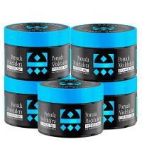 Kit 5 Pomada Para Cabelo Efeito Brilho Embaixador 250G - 1