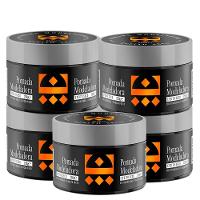 Kit 5 Pomada Para Cabelo Efeito Seco Embaixador 250G - 1