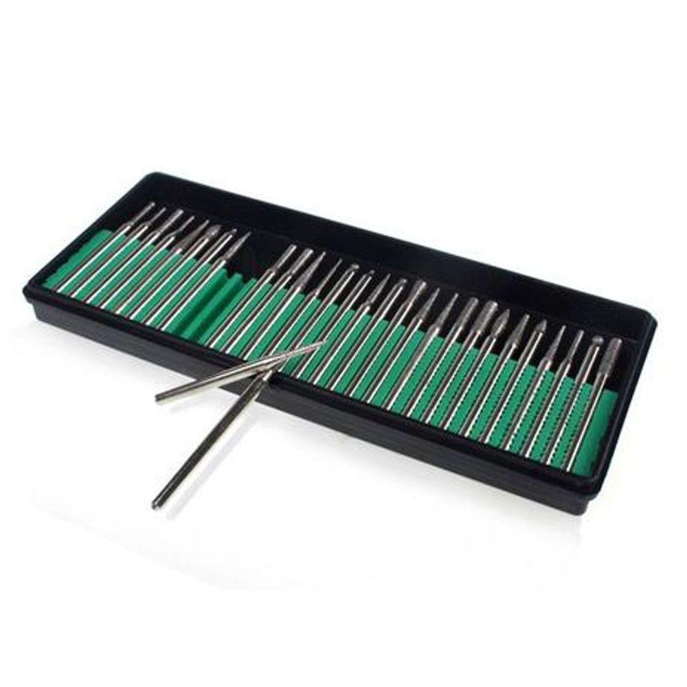 Kit 30 Brocas Lixa Unha Eletrica Profissional Manicure - 3