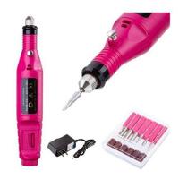 Lixa De Unha Para Manicure Salao De Beleza Cor Rosa Diversos Acessorios - 7