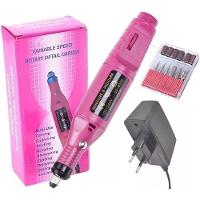 Lixadeira Unha Lixa Elétrica Profissional Bloco Motor Bivolt Perfeito Para Uso Em Salões - 1