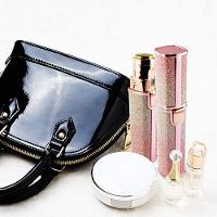 Máquina De Barbear Com Batom +caneta Nv Feminino Mini Depilador De Sobrancelha Elétrica 2 Em 1 - 7