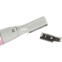 Mini Depilador Elétrico Sobrancelhas Buço Caneta Rosa Depiladora - 2