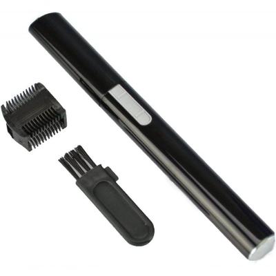 Mini Depilador Elétrico Sobrancelhas Buço Caneta Preta - Depiladora