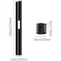 Mini Depilador Elétrico Sobrancelhas Buço Caneta Preta - Depiladora - 3