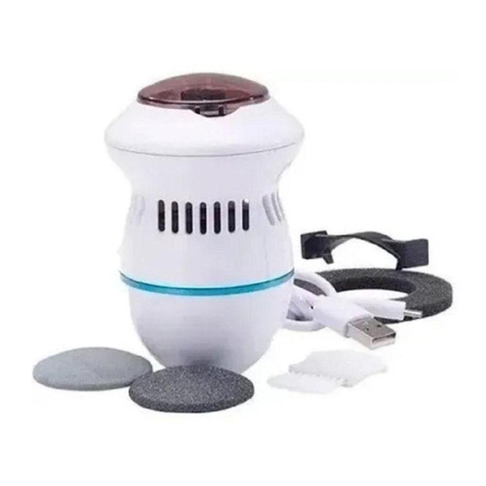 Lixa Elétrica De Pé Removedor De Calos Vácuo Usb Portátil Arrendondada - 3