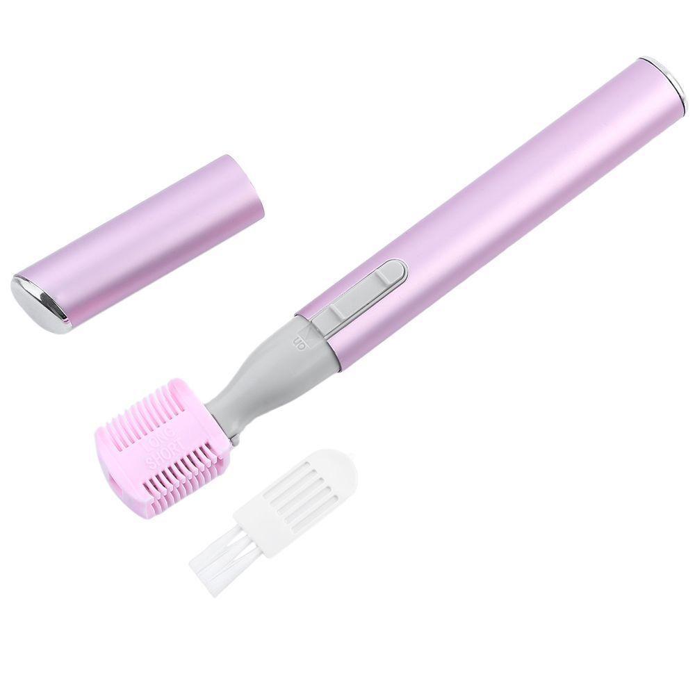 Máquina De Corte 1 Set Elétrica Depilador Mulheres Homens Portátil Trimmer Cabelo Da Sobrancelha - 1