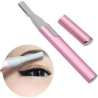 Máquina De Corte 1 Set Elétrica Depilador Mulheres Homens Portátil Trimmer Cabelo Da Sobrancelha - 4