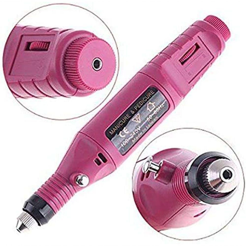 Lixadeira Unha Lixa Elétrica Profissional Bloco Motor Bivolt - 3