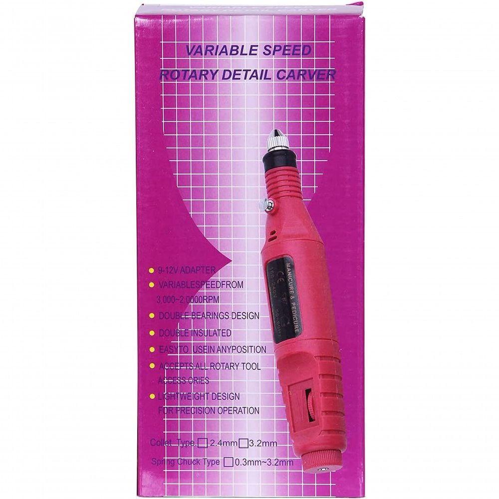 Lixadeira Unha Lixa Elétrica Profissional Bloco Motor Bivolt - 3