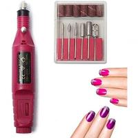 Lixa Elétrica Motor Brocas Manic Fibra Unha Gel Profissional - 2