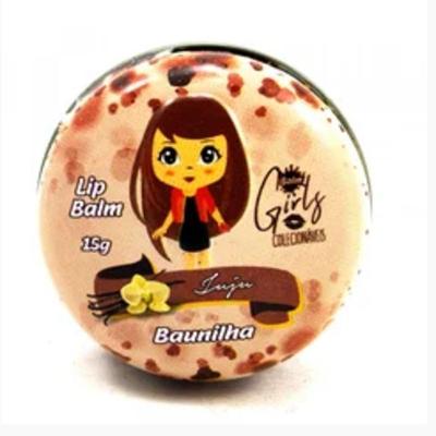 Phallebeauty Lip Balm Baunilha Latinha Girls Colecionáveis 15g Ph0034