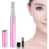 Mini Aparador Depilador De Rosto Eletrico New Skysuper Caneta Rosa - 1